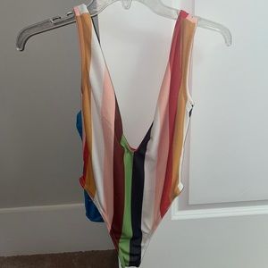 Striped Bodysuit